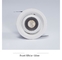 چراغ رومیزی تغییر رنگ خطی قابل تنظیم NW لمسی 5 ولت DC Eco