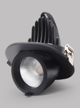 چراغ سقفی دوار LED توکار قابل تنظیم ضد ضربه 3ft 8W 12W